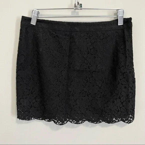 Aritzia Talula Black Lace Mini Skirt - Picture 3 of 10